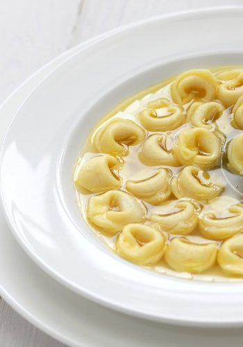 Receta Agnolotti en caldo