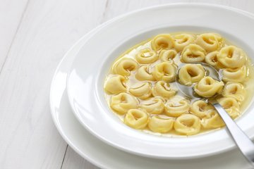 Receta Agnolotti en caldo
