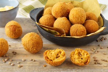 Receta Albóndigas de lentejas