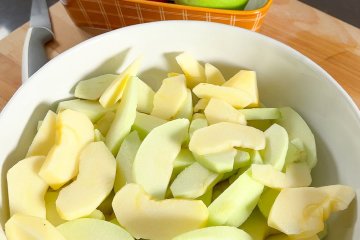 Preparación de la apple pie, foto 2