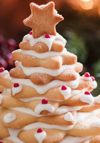Receta Árbol de Navidad de galletas