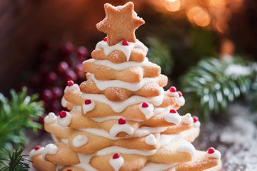 Receta Árbol de Navidad de galletas