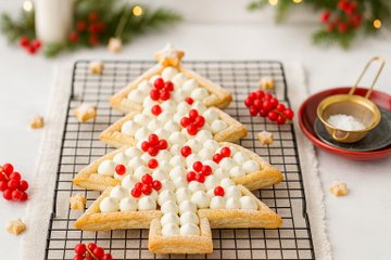 Receta Árbol de Navidad de hojaldre