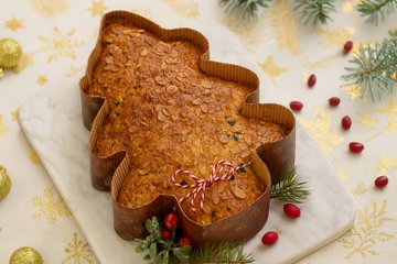 Receta Árbol de Navidad salado con atún, tomates secos y aceitunas