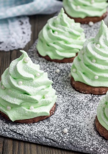 Receta Arbolitos de Navidad con zéfir
