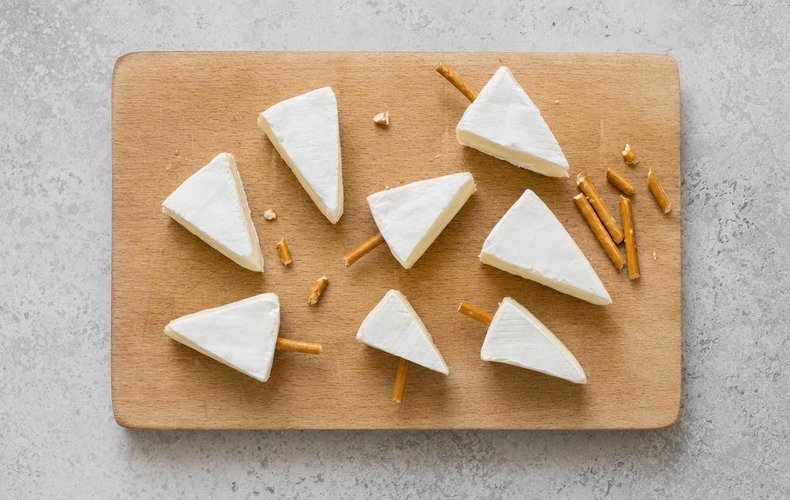 Arbolitos de queso: paso 2