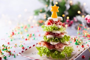 Receta Arbolitos de sándwich