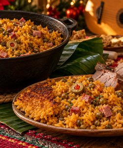 Receta Arroz con gandules