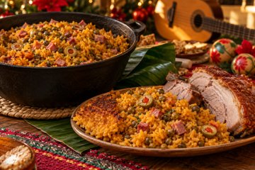 Receta Arroz con gandules