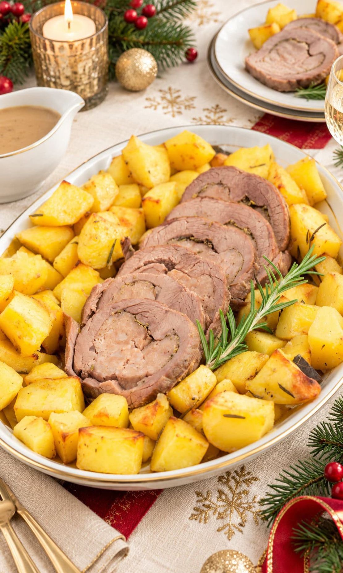 Asado de ternera relleno