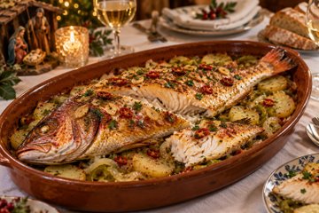 Receta Besugo al horno