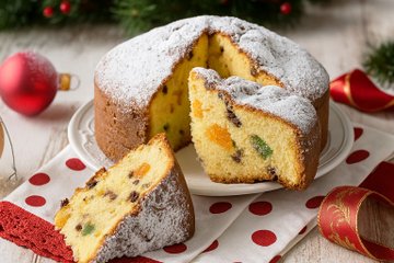 Receta Bizcocho de Navidad con fruta confitada