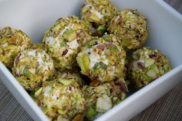 Receta Bolitas de queso con pistacho