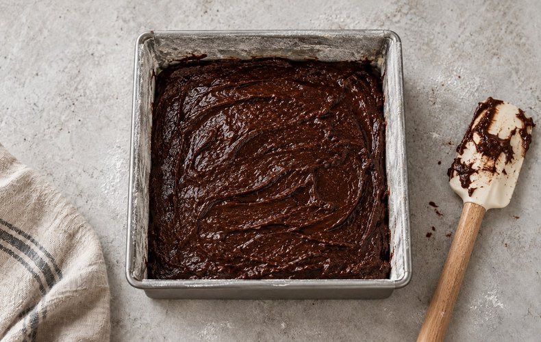 Brownies cheesecake con calabaza y amaretti: paso 5
