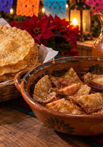 Receta Buñuelos con miel de piloncillo