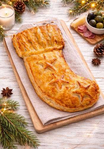 Receta Calcetín salado de la Befana