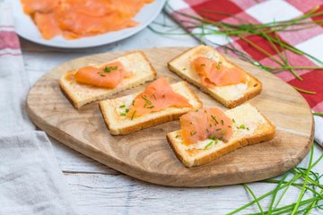 Receta Canapés de salmón: 10 recetas sabrosas