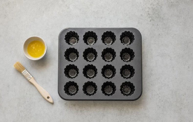 Canelés: paso 4