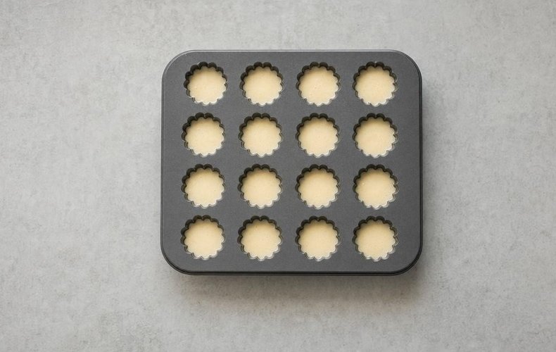Canelés: paso 5