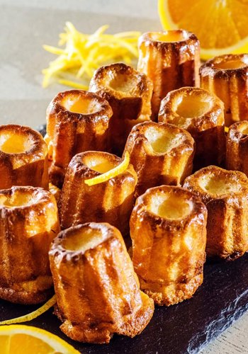 Receta Canelés (pastelitos de Burdeos)