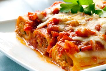 Receta Canelones de crepes con ragú a la boloñesa