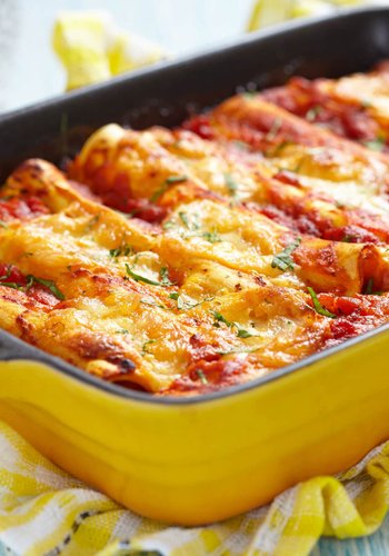 Receta Canelones de carne