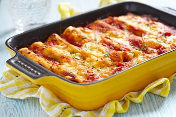 Receta Canelones de carne