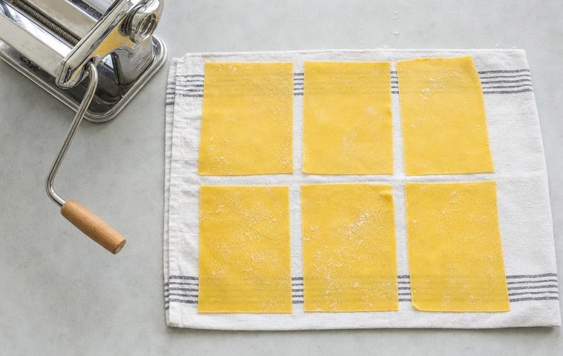 Canelones de carne: paso 5