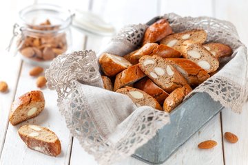 Receta Cantucci (galletas toscanas de almendra): la receta original