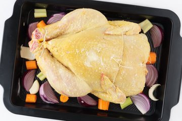 Capón relleno al horno: paso 15
