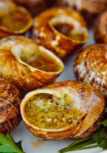 Receta Caracoles a la borgoñona