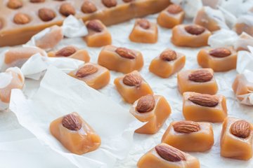 Receta Caramelos blandos de nata caseros