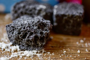 Receta Carbón dulce casero