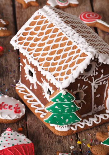 Receta Casita de jengibre