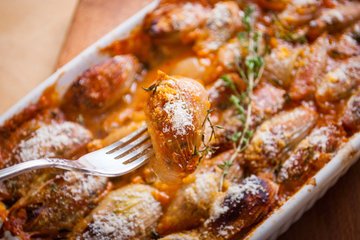 Receta Cebollas estofadas con miel