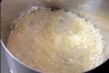 Receta de cestitas de parmesano