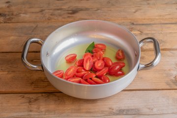 Champiñones a la griega: paso 2
