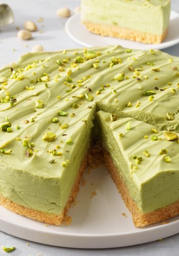 Receta Cheesecake de pistacho