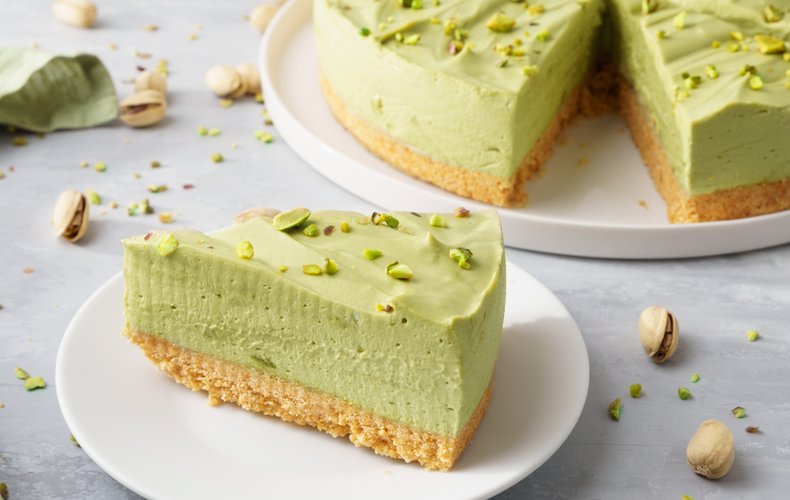 Cheesecake de pistacho: paso 8
