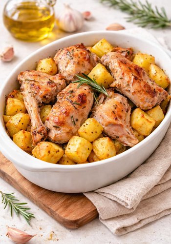 Receta Conejo al horno