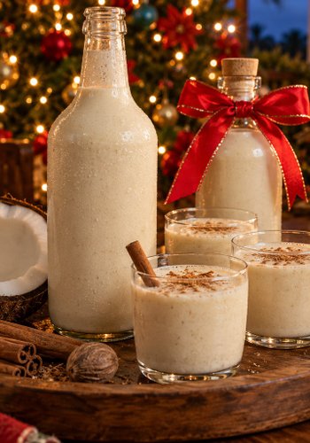 Receta Coquito puertorriqueño