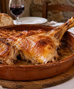 Receta Cordero asado