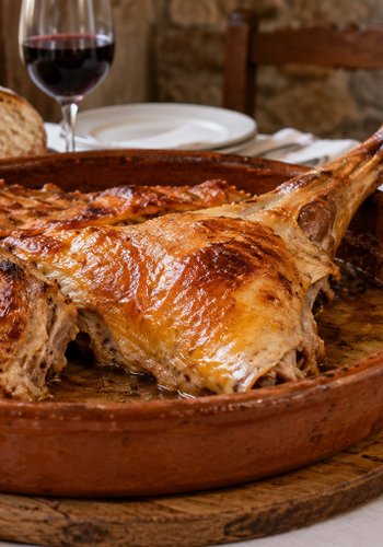 Receta Cordero asado
