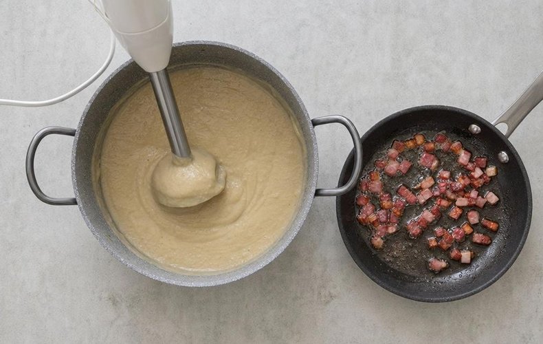 Crema de castañas: paso 3