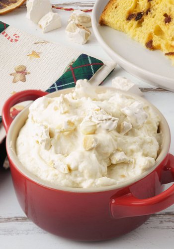Receta Crema de turrón