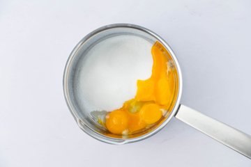 Preparación de la crema pastelera, foto 1