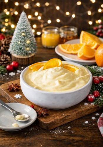 Receta Crema pastelera de naranja para panettone y pandoro