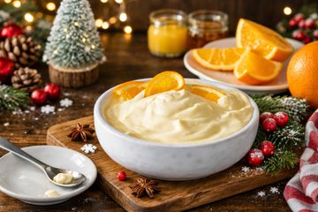 Receta Crema pastelera de naranja para panettone y pandoro
