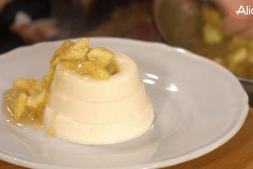 Receta Crème brûlée de squacquerone con compota de higos al jengibre