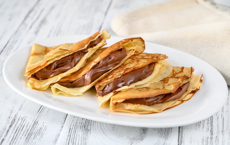 Crepes de Nutella caseras